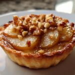 New Year Pear Walnut Tartlets