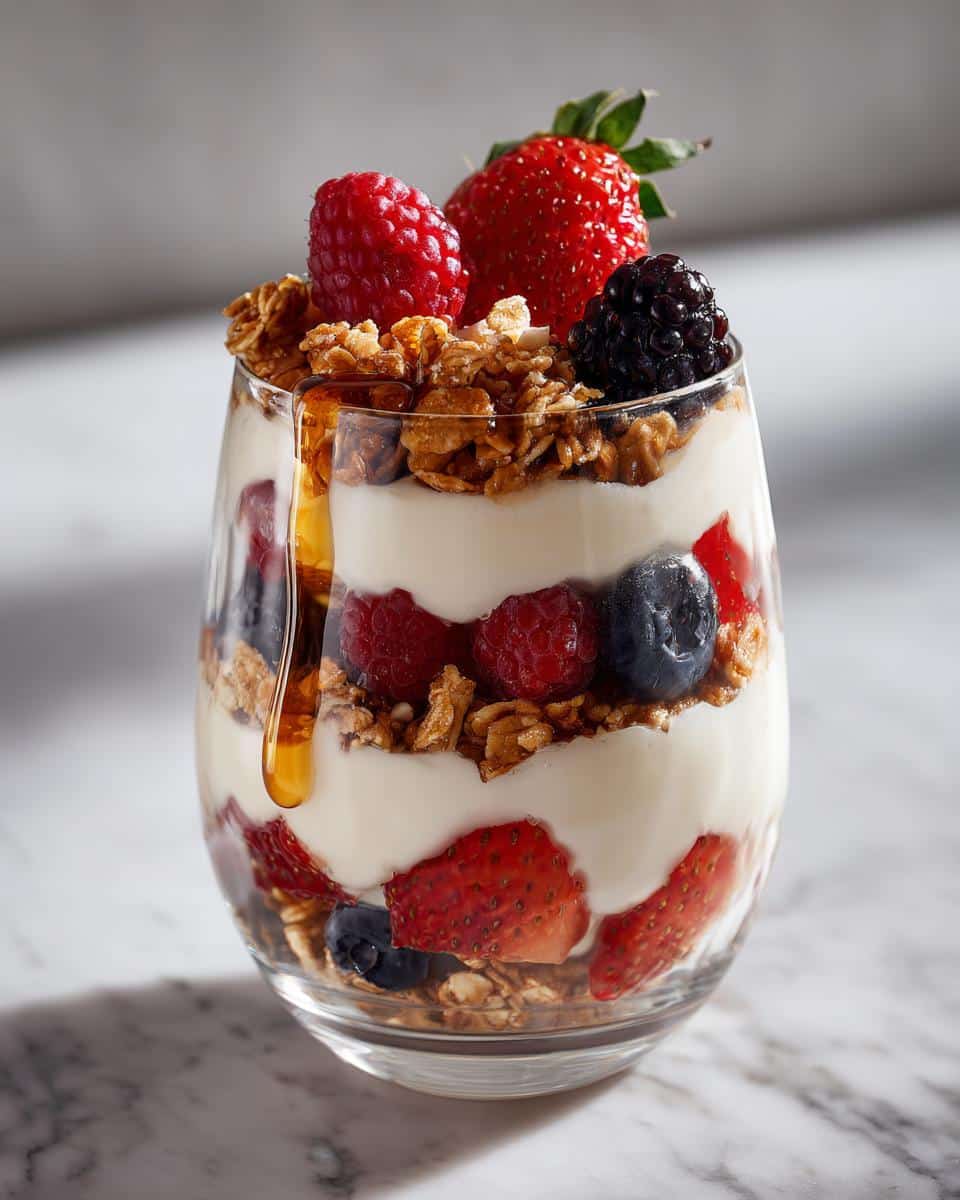 New Year Sparkle Berry Parfaits - detail 1