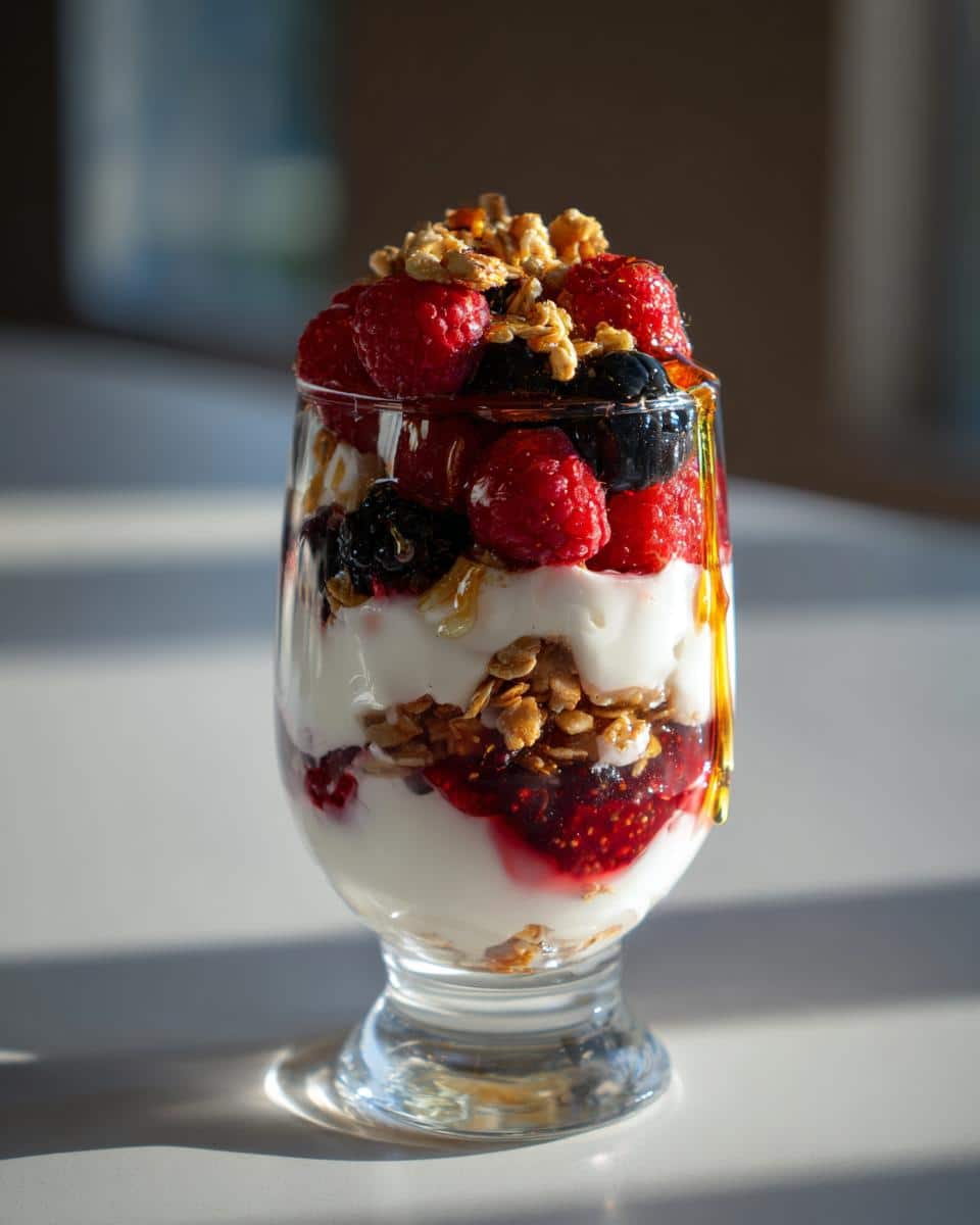 New Year Sparkle Berry Parfaits - detail 3