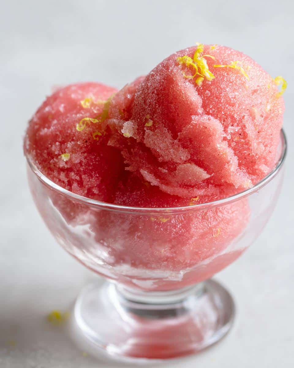 New Year Sparkling Fruit Punch Sorbet - detail 2