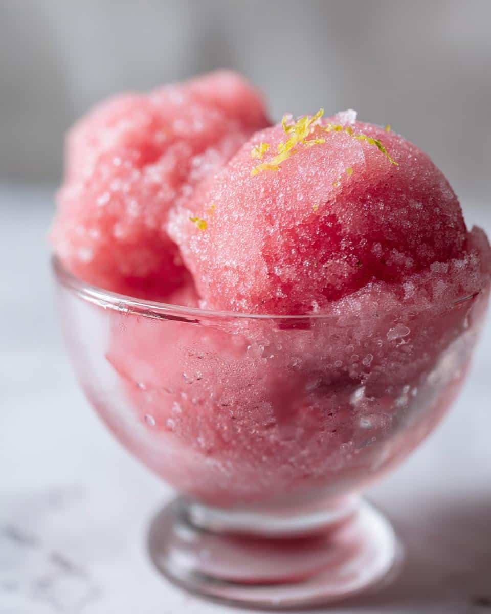 New Year Sparkling Fruit Punch Sorbet - detail 3