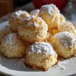 New Year Toasted Coconut Snowball Cookies