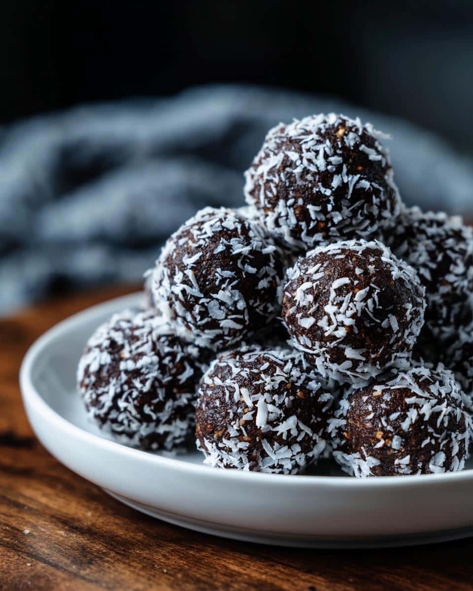 No-bake chocolate balls - detail 2