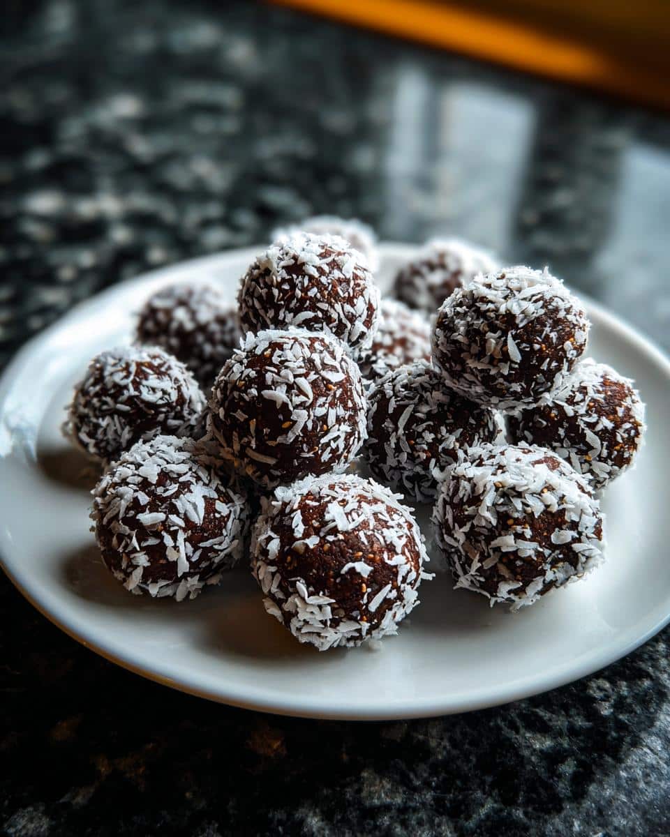 No-bake chocolate balls - detail 3