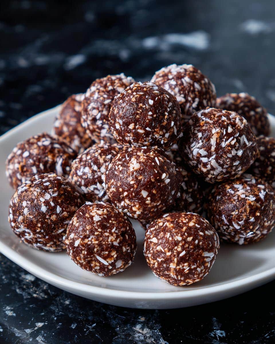 No-bake chocolate wafer bites - detail 2