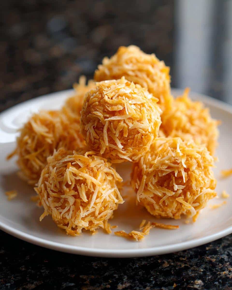 No-bake coconut dessert bites - detail 1