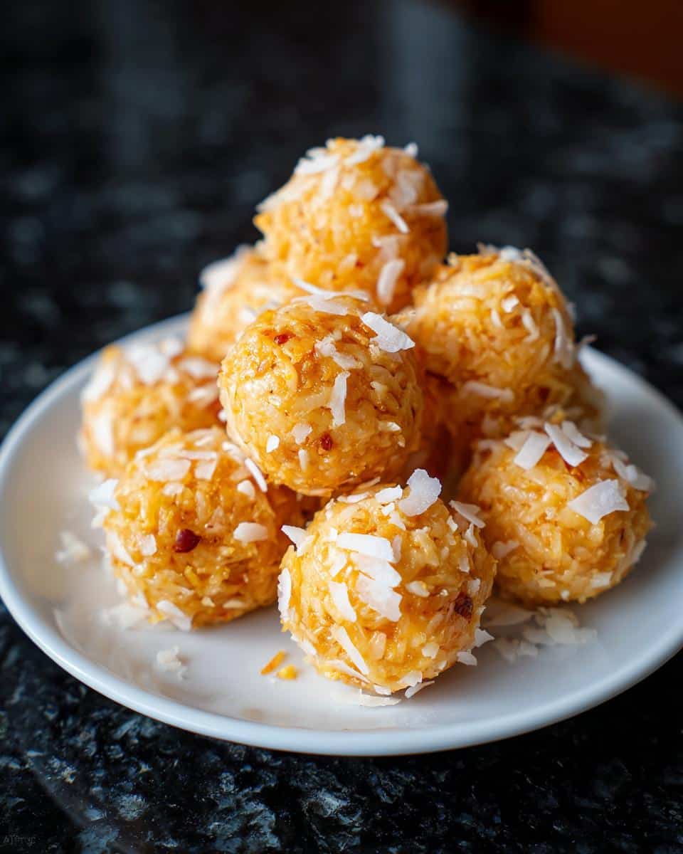 No-bake coconut dessert bites - detail 3