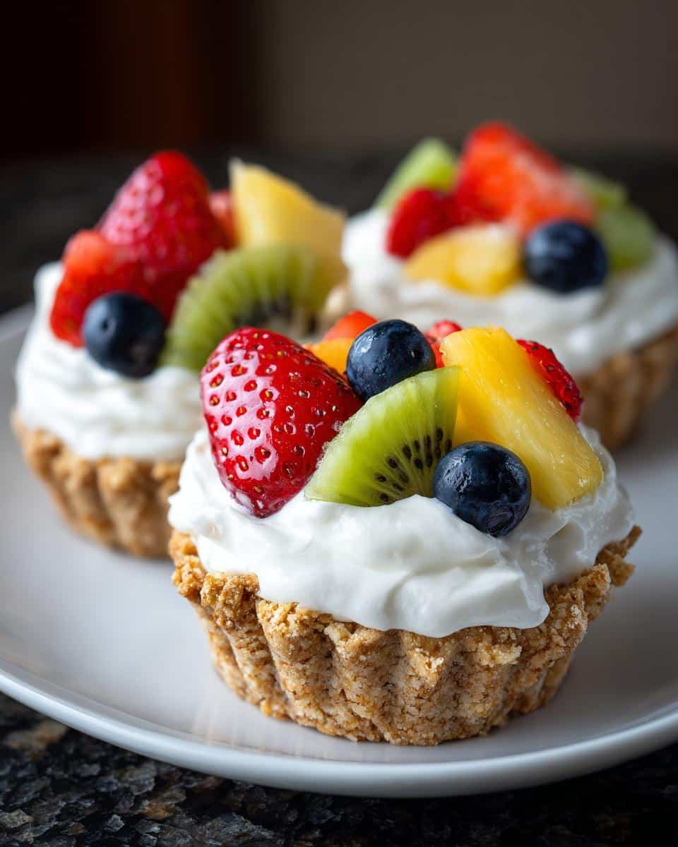 No-bake fruit cream cups - detail 1