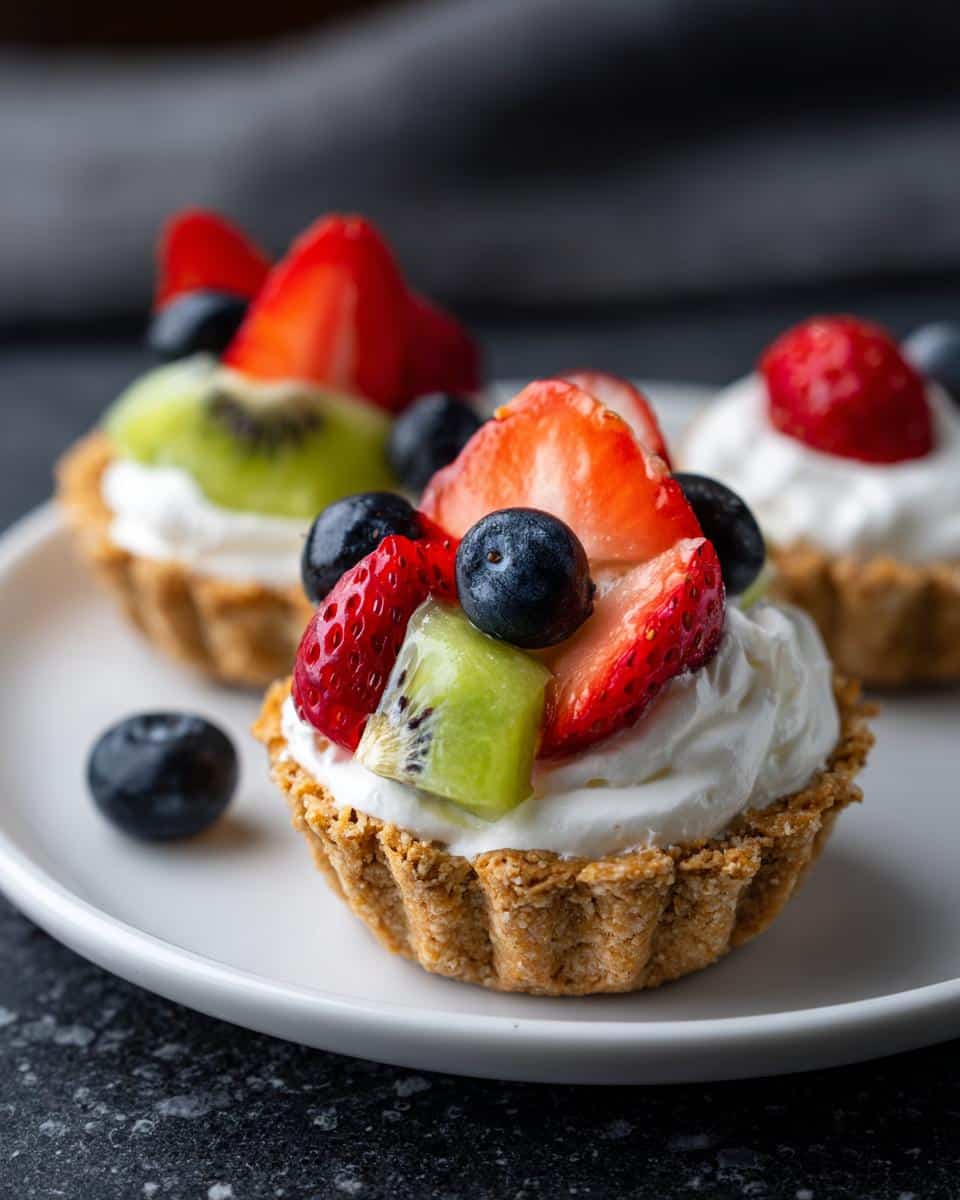 No-bake fruit cream cups - detail 2