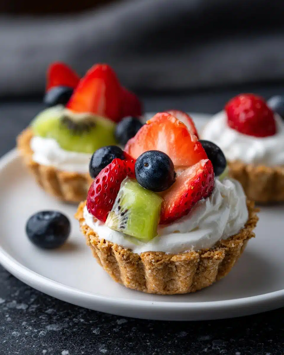No-bake fruit cream cups - detail 2