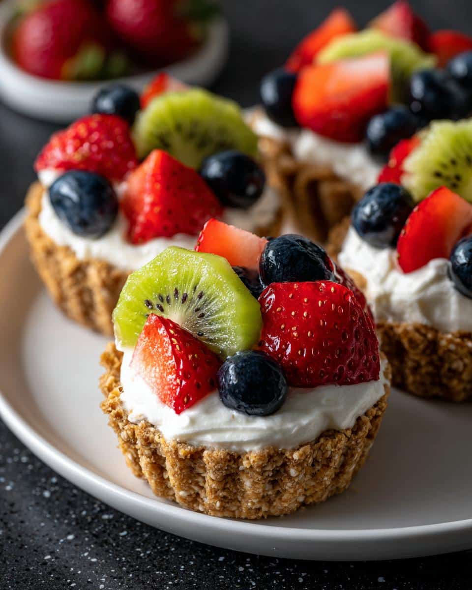 No-bake fruit cream cups - detail 3