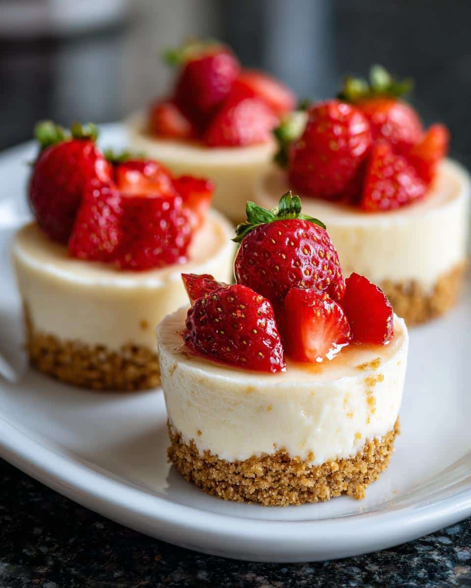 No-bake mini cheesecake cups - detail 3