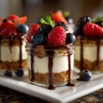 No-bake mini dessert jars