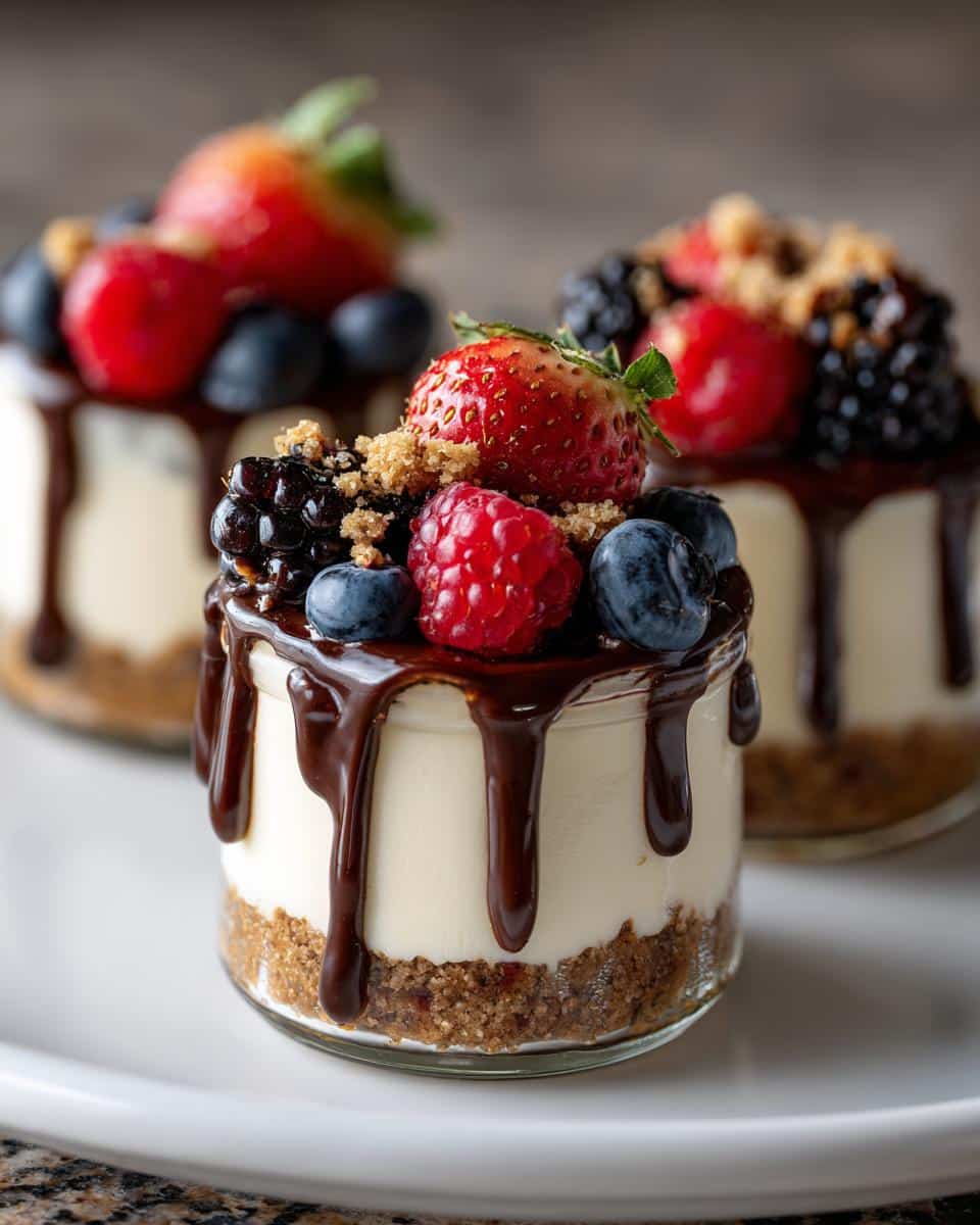 No-bake mini dessert jars - detail 2