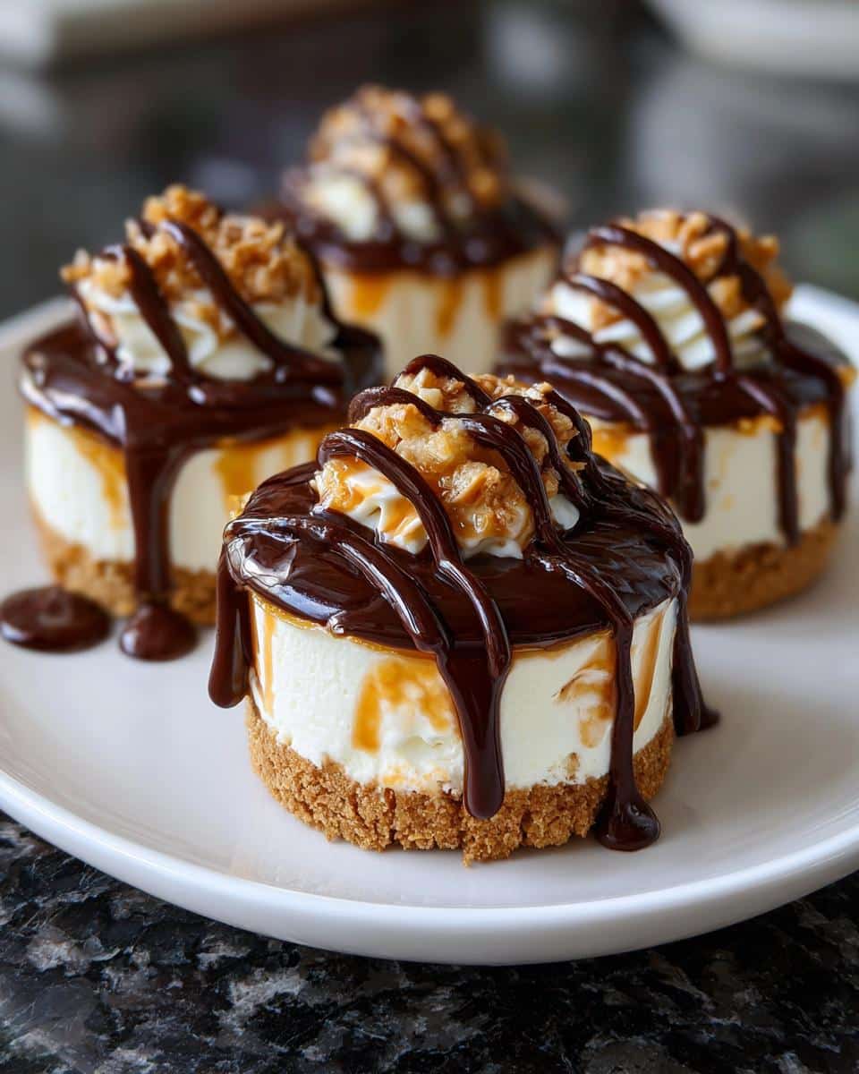 No-bake mini layered desserts - detail 2