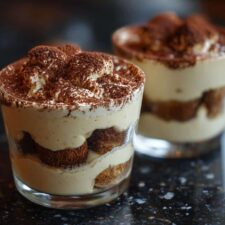 3-Ingredient No-Bake Mini Tiramisu: Decadent Bliss