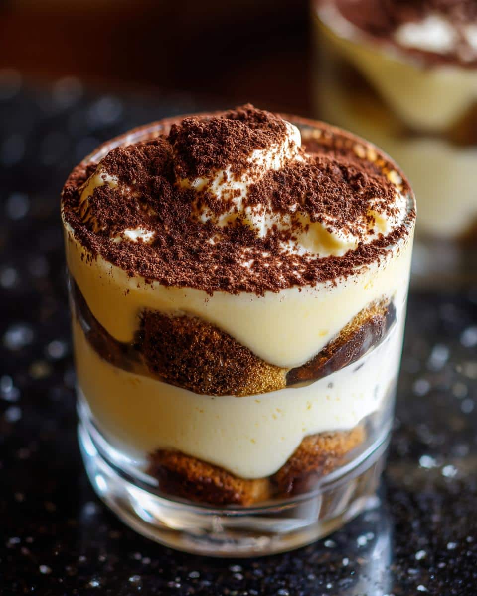 No-bake mini tiramisu - detail 3