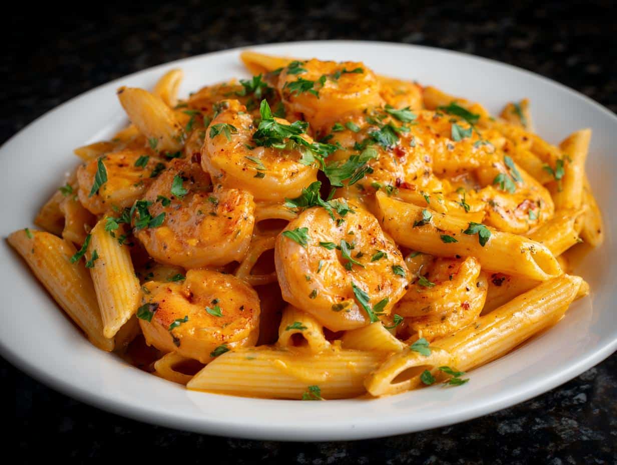 One-Pan Creamy Cajun Shrimp Pasta