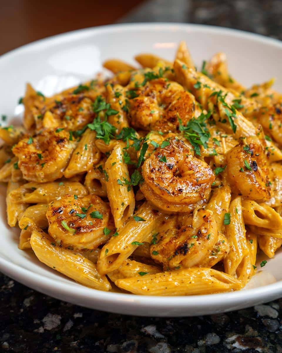 Shrimp Alfredo Cajun Penne - detail 1