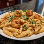Shrimp Alfredo Cajun Penne