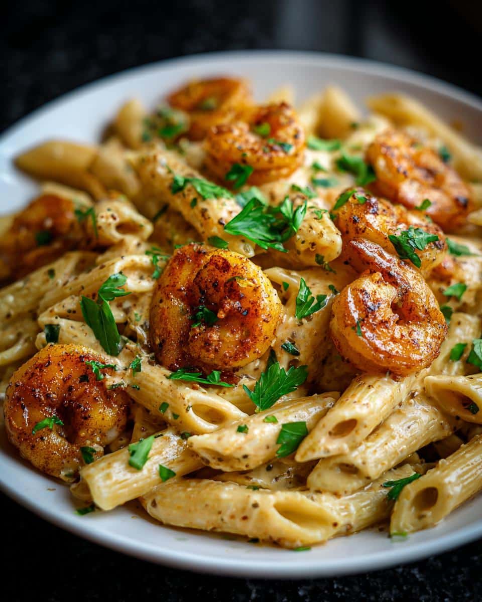 Shrimp Alfredo Cajun Penne - detail 4