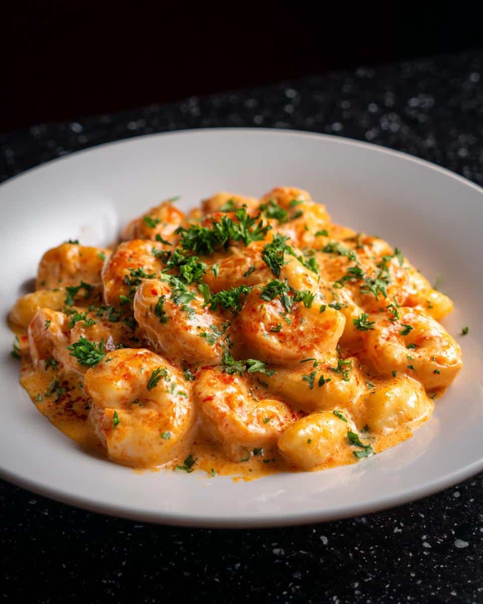 Shrimp Alfredo Gnocchi - detail 4