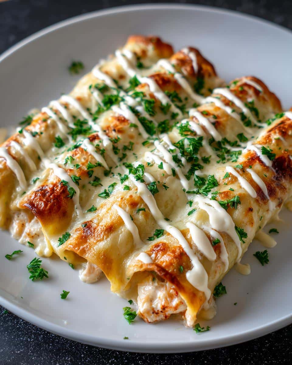 Shrimp Alfredo Stuffed Manicotti - detail 3