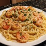 Shrimp Carbonara (No Pork Version)