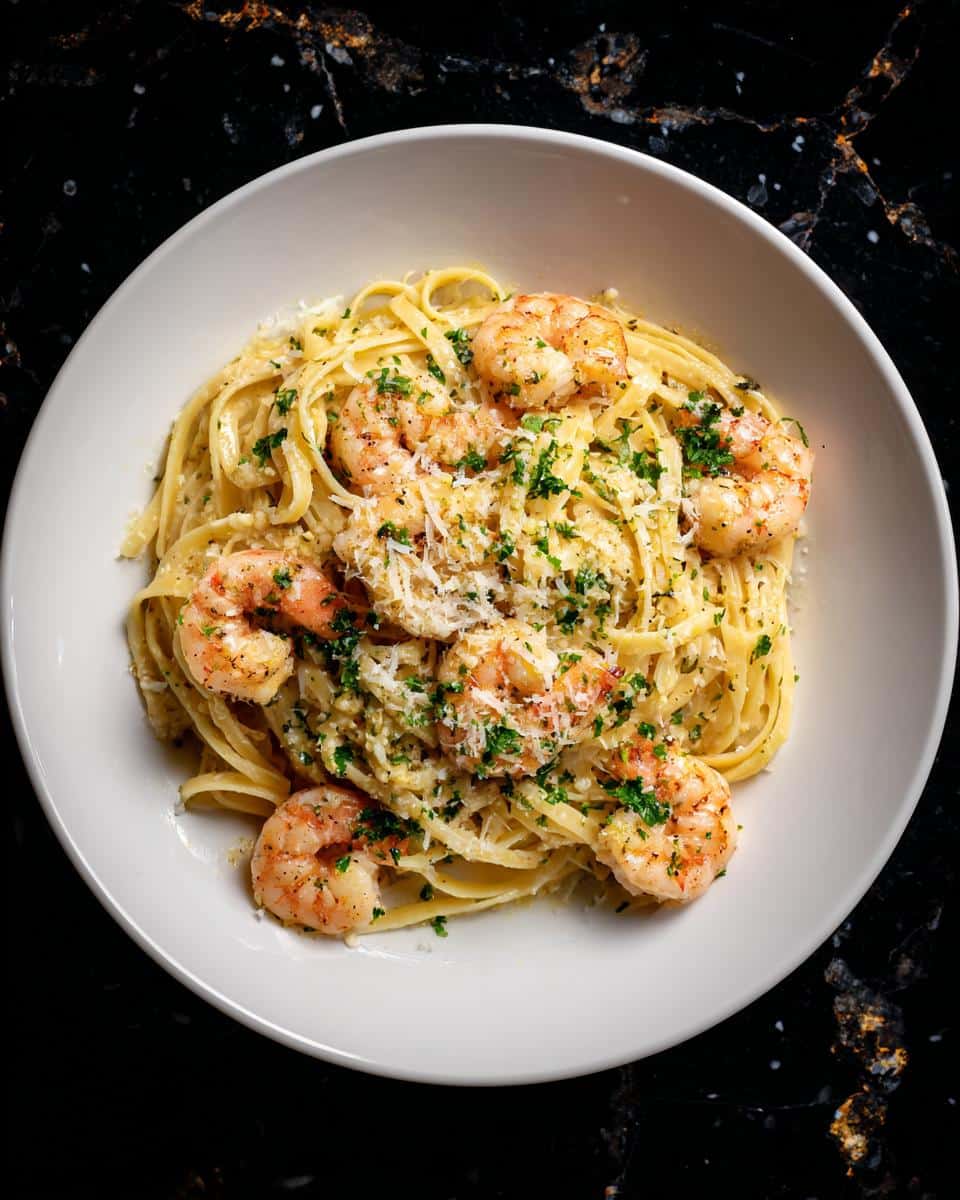 Shrimp Garlic Butter Linguine - detail 1