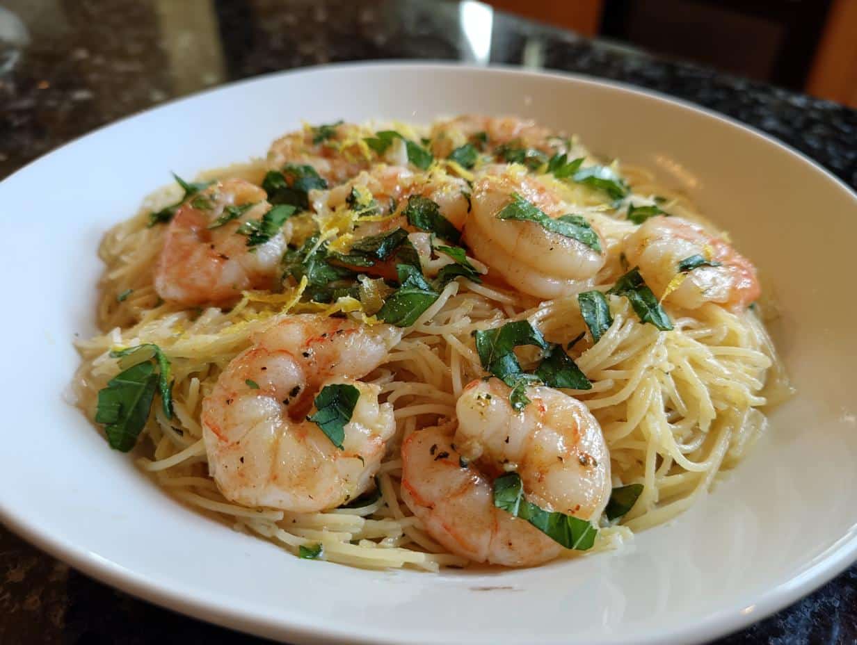Shrimp Lemon Herb Angel Hair
