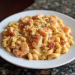 Shrimp Mac and Cheese Pasta