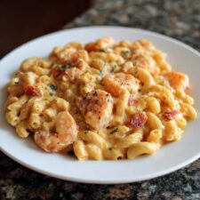 Creamy Shrimp Mac and Cheese Pasta Recipe in Just 30 Minutes
