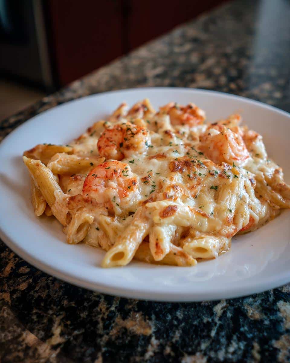 Shrimp Parmesan Penne Bake - detail 3