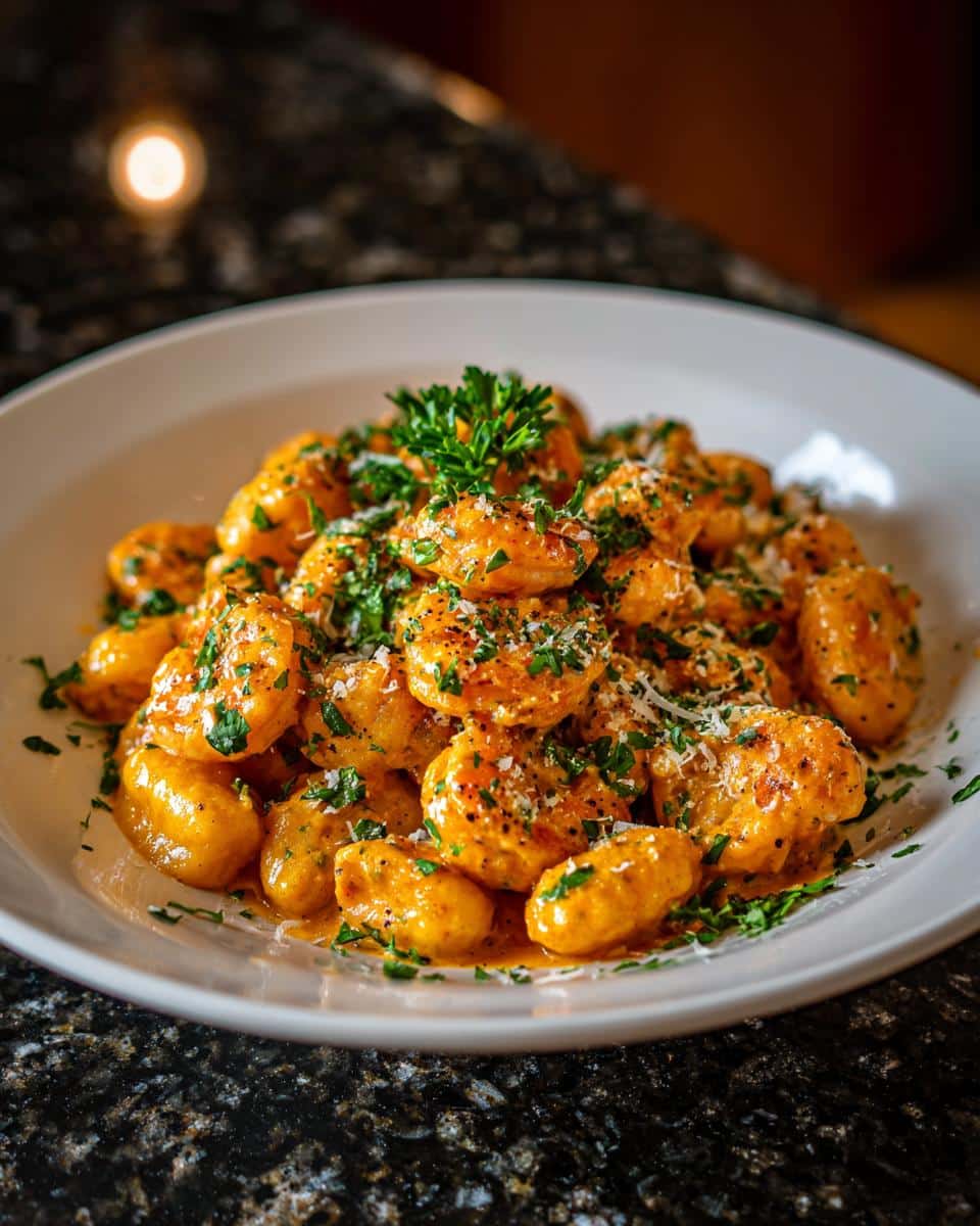 Shrimp and Creamy Cajun Gnocchi - detail 1