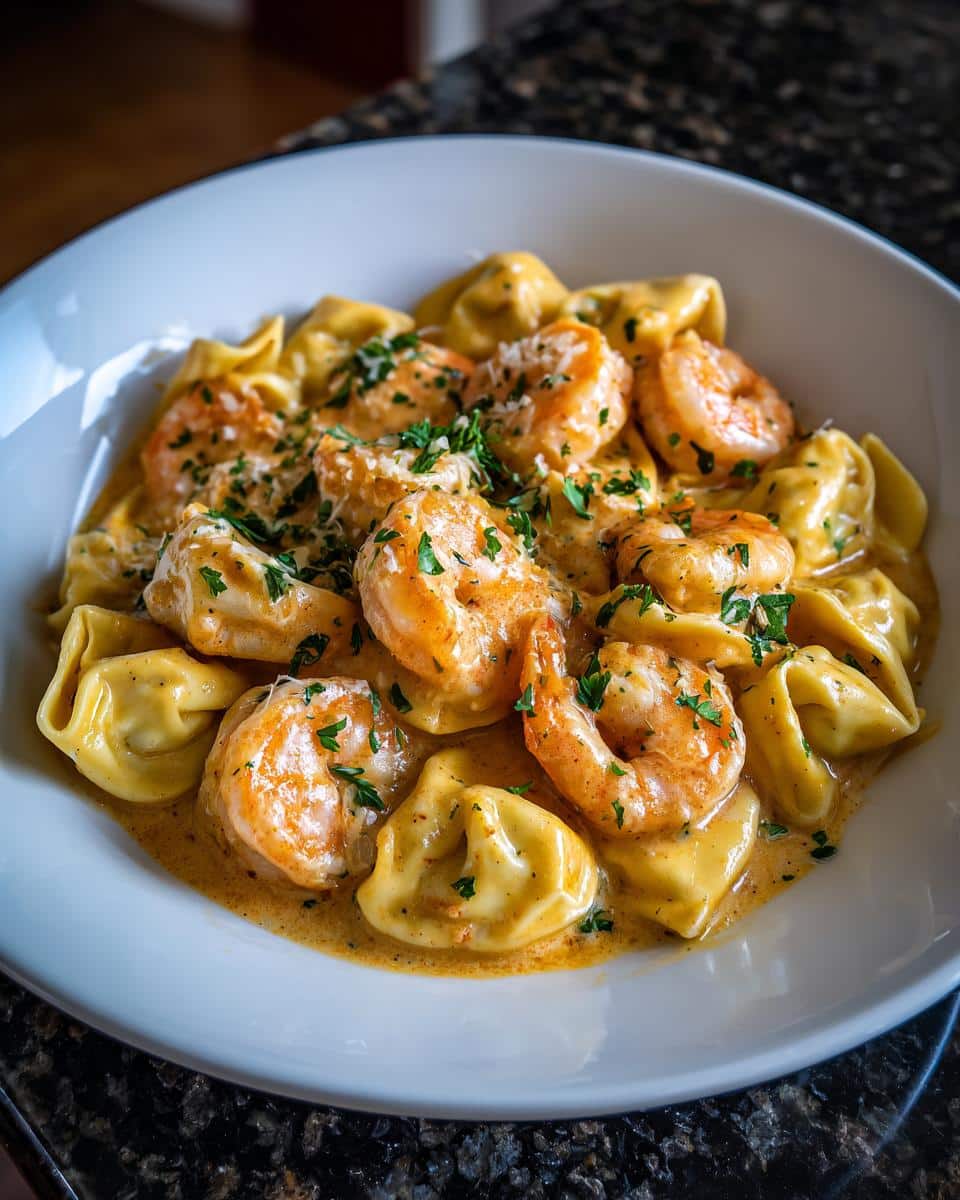 Shrimp and Creamy Parmesan Tortellini - detail 2