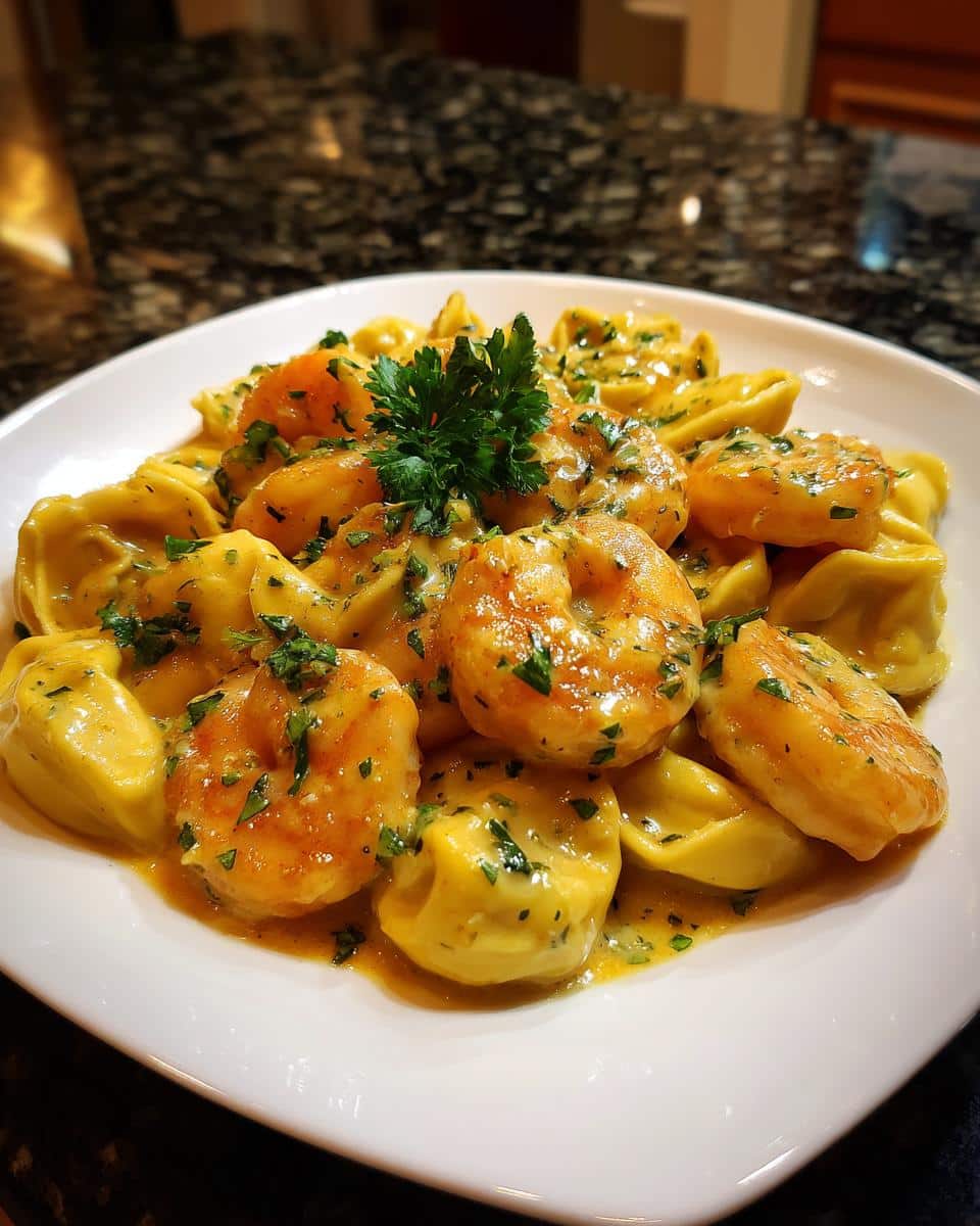 Shrimp and Creamy Parmesan Tortellini - detail 3
