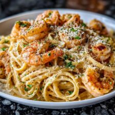 30-Minute Shrimp and Creamy Peppercorn Pasta: Pure Magic
