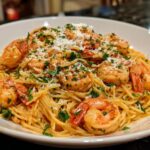 Shrimp and Garlic Butter Angel Hair