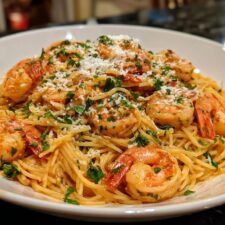 Luscious 25-Minute Shrimp and Garlic Butter Angel Hair Recipe