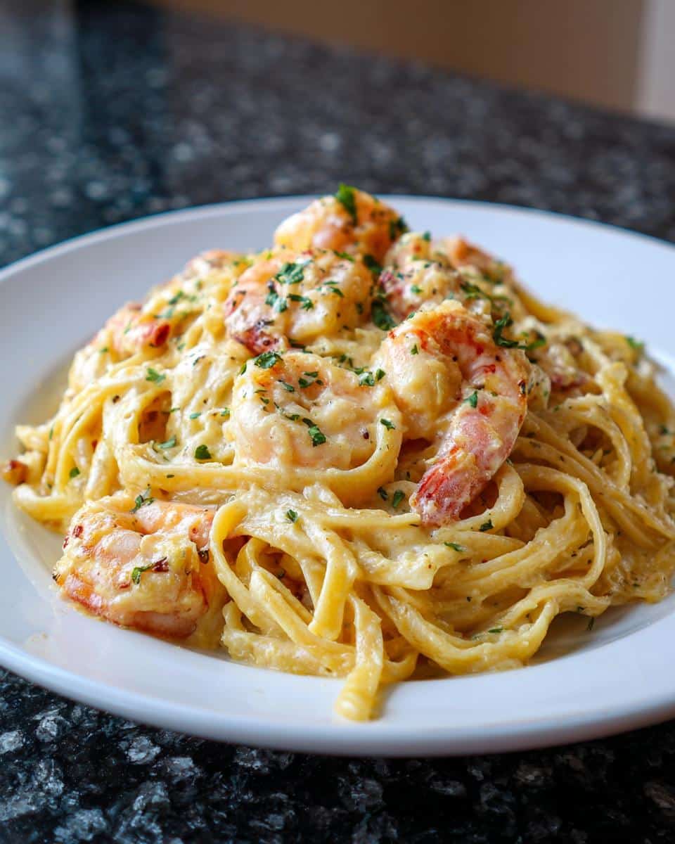 Shrimp and Parmesan Linguine Bake - detail 4