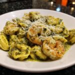 Shrimp and Pesto Tortellini