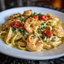 35-Minute Shrimp and Roasted Tomato Alfredo That Will Blow Your Mind