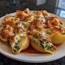 Irresistible Shrimp and Spinach Ricotta Shells in 35 Minutes