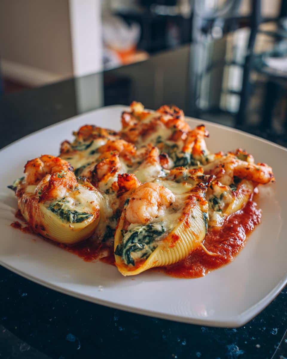 Shrimp and Spinach Ricotta Shells - detail 4