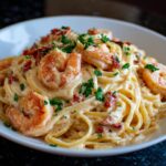 Shrimp and Sun-Dried Tomato Cream Pasta