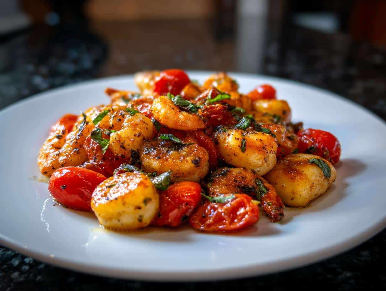 Shrimp and Tomato Basil Gnocchi