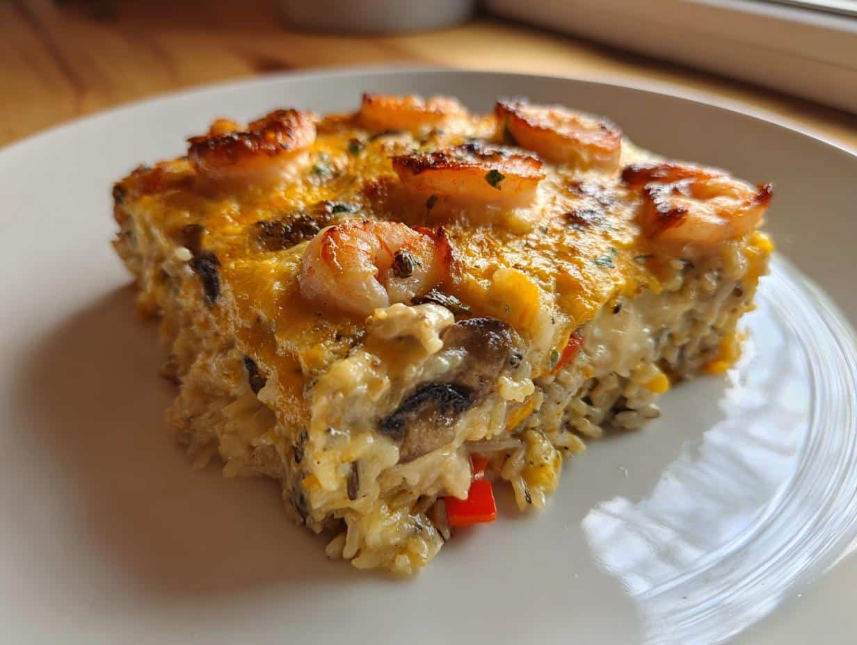 Shrimp and Wild Rice Casserole
