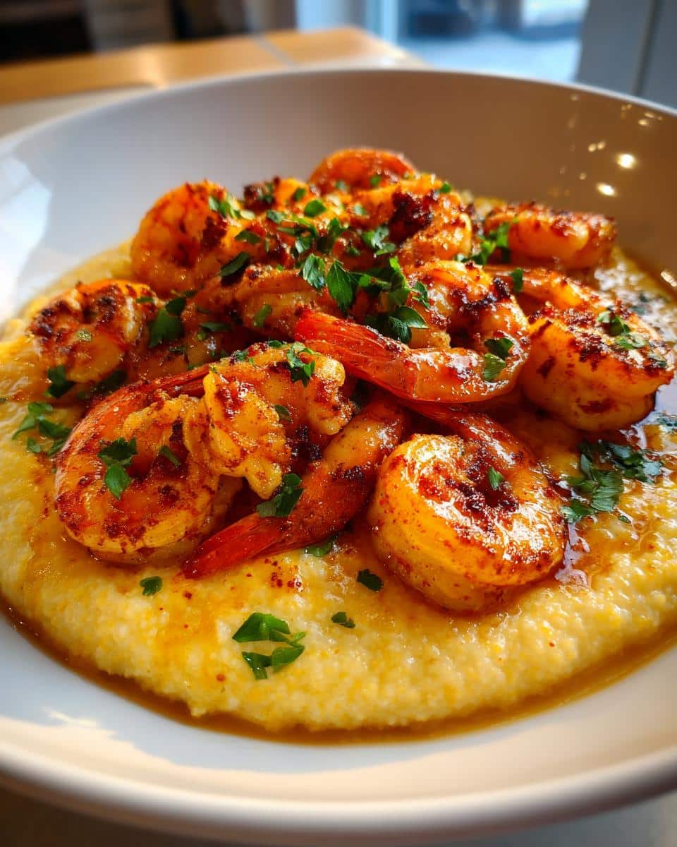 Spicy Cajun Shrimp and Grits - detail 4