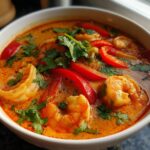 Thai Coconut Curry Shrimp Soup