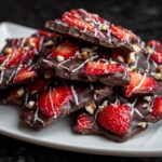 Chocolate-Covered Strawberry Bark